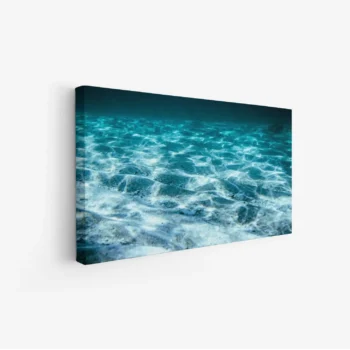 لوحات مناظر طبيعية تعكس جمال البحر بألوان زرقاء وصافية، جو هادئ ومريح. لوحات فخمة، لوحات جدارية للمنزل، لوحات أنيقة.