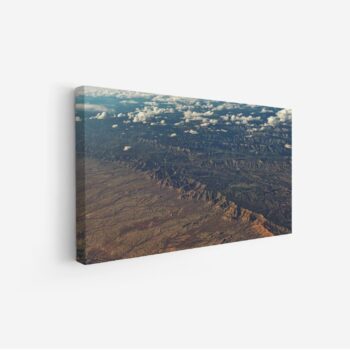 لوحة جبال - منظر طبيعي - ألوان دافئة - هادئ - لوحات طبيعة - لوحات كانفاس