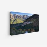 لوحة جبال - منظر جبلي - ألوان طبيعية - هادئ - لوحات طبيعة - لوحات كانفاس