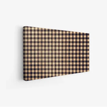 لوحة جدارية - نمط مربعات - ألوان دافئة - عصري - لوحات فن عصري - لوحات كانفاس
