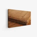 لوحة طبيعة هادئة - خشب طبيعي - ألوان دافئة - هادئ - لوحات طبيعة - لوحات كانفاس