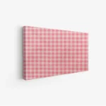 لوحة جدارية - نمط مربعات - ألوان وردية - مبهجة - لوحات فن عصري - لوحات كانفاس