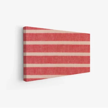 لوحة جدارية - خطوط حمراء - خلفية بسيطة - عصرية - لوحات فن عصري - لوحات كانفاس