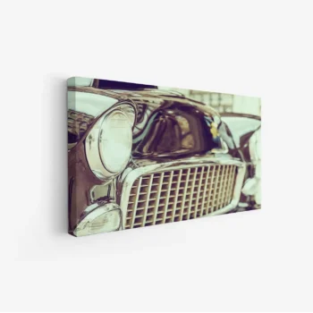 لوحة سيارات - مقدمة كلاسيكية - ألوان دافئة - عتيق - لوحات فنية مودرن - لوحات كانفاس