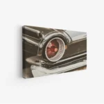 لوحة سيارات - مصباح خلفي - ألوان دافئة - كلاسيكي - لوحات فنية مودرن - لوحات كانفاس