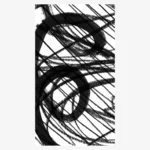 لوحات جدارية تجريدية مودرن كانفس كبيرة فخمة هندسية تعبيرية للمنزل