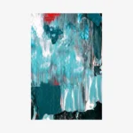 لوحات جدارية تجريدية مودرن كانفس كبيرة فخمة هندسية تعبيرية للمنزل