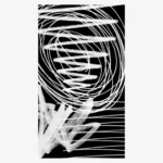 لوحات جدارية تجريدية مودرن كانفس كبيرة فخمة هندسية تعبيرية للمنزل