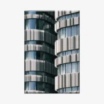 لوحة عمارة حديثة - تفاصيل هندسية - ألوان محايدة - عصري - لوحات فن عصري - لوحات كانفاس